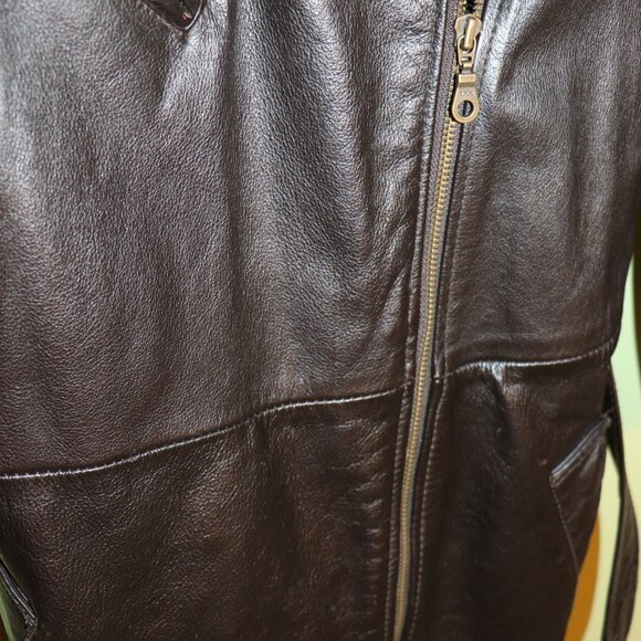 FINAL OFFER! - Wilson's Women's Mid-length Leather Coat - L - Picture 9 of 10
